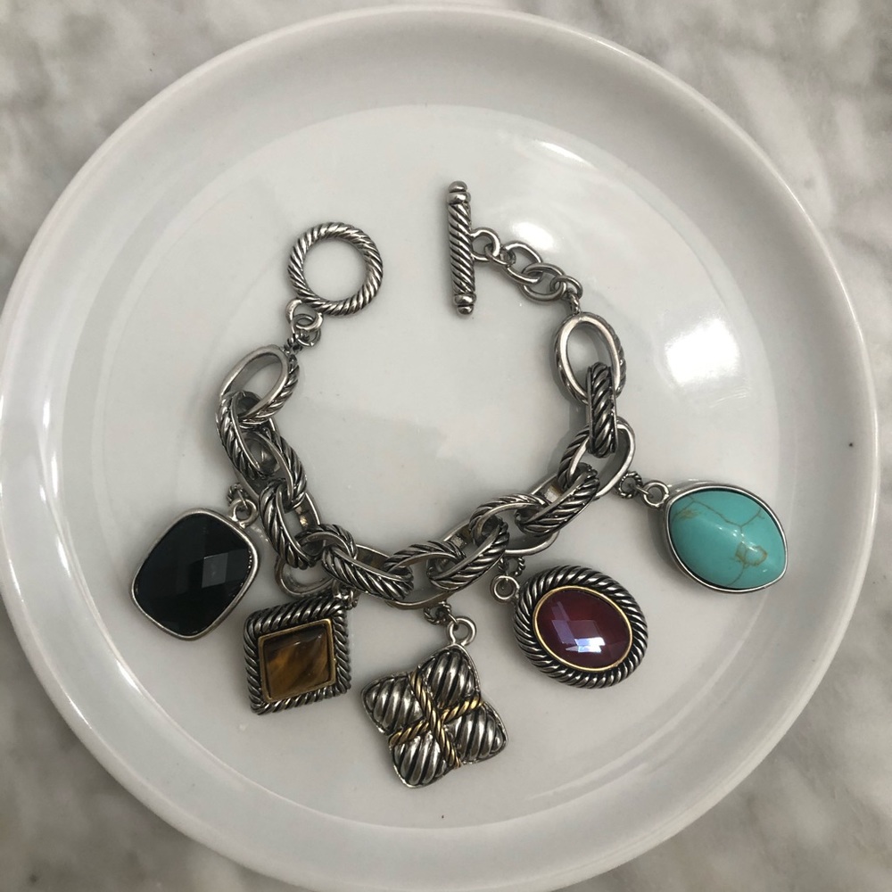 Chunky Charm Bracelet
